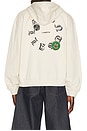 view 2 of 6 SUDADERA PATCHER in Dusk White