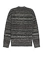 view 2 of 3 Lemmy Cardigan in Black & Grey Marl