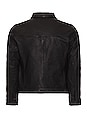 view 2 of 7 Lark Leather Jacket in Black
