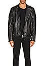 view 1 of 5 CHAQUETA CUERO JASPER in Black