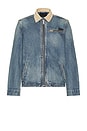 view 1 of 5 Rothwell Denim Jacket in Washed Indigo
