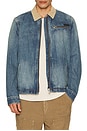 view 4 of 5 Rothwell Denim Jacket in Washed Indigo