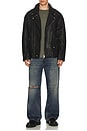 view 4 of 5 Bradford Biker Jacket in Black