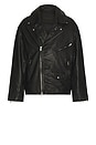 view 5 of 5 Bradford Biker Jacket in Black