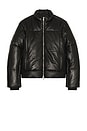 view 1 of 1 BLOUSON MATELASSÉ FURSE in Black