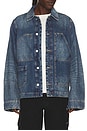 view 1 of 5 BLOUSON EXILE in Dirty Indigo