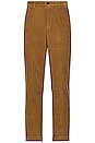 view 3 of 4 Sleid Trouser in Cacao Brown