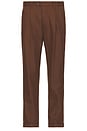 view 1 of 4 Tallis Trouser in Blunt Brown