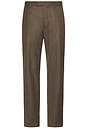 view 1 of 5 Ward Trouser in Khaki Brown