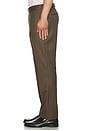 view 4 of 5 Ward Trouser in Khaki Brown