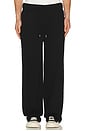 view 1 of 6 PANTALON SWEAT ASHER in Jet Black