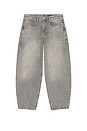 view 5 of 5 Barrel Trash Jeans in Grey