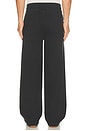 view 5 of 6 PANTALON SWEAT CHROMIUM in Washed Black