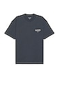 view 2 of 3 Tシャツ in Graphite Blue