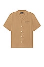 view 2 of 4 Underground Shirt in Khaki Brown & Jet Black