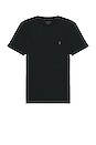 view 2 of 5 Brace 3 Pack Tee in White, Black & Sap Green