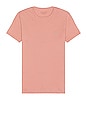 view 2 of 4 T-SHIRT in Pink & Grey Marl & White