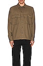 view 3 of 3 Barstow Long Sleeve Shirt in Earthy Brown