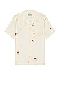 view 1 of 3 Eivissa Short Sleeve Shirt in Ecru