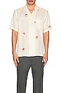 view 3 of 3 Eivissa Short Sleeve Shirt in Ecru