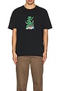 view 3 of 3 Lounge Lizard T-shirt in Washed Black