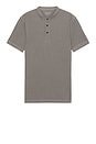 view 1 of 4 Reform Short Sleeve Polo in Ash Grey