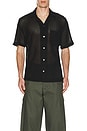 view 3 of 4 Sortie Short Sleeve Shirt in Liquorice Black