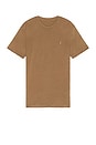 view 2 of 5 CAMISETA BRACE in Taupe, Brown, & Black