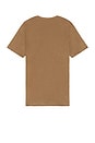 view 3 of 5 CAMISETA BRACE in Taupe, Brown, & Black