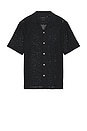 view 1 of 3 Harden Short Sleeve Shirt in Jet Black