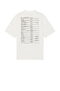 view 2 of 3 Bracken Short Sleeve Crewneck T-shirt in Chalk White