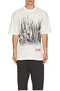 view 3 of 3 Bracken Short Sleeve Crewneck T-shirt in Chalk White