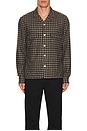 view 4 of 4 Alkame Long Sleeve Shirt in Brown