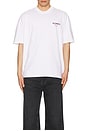 view 3 of 3 Amore Crew Neck Tee in Ashen White