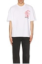 view 3 of 3 Breakup Crew Neck Tee in Optic White