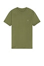 view 2 of 5 Brace Crew Neck Tee 3 Pack in Optic White, Green, & Black