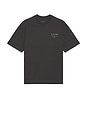 view 2 of 3 Redact Crew Neck Tee in Washed Black
