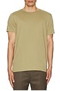 view 5 of 7 Tonic Crew Neck Tee 3 Pack in White, Brown, & Green
