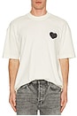 view 1 of 3 Lover Crew Neck Tee in Ashen White