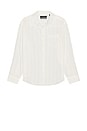 view 1 of 4 Karmi Long Sleeve Button Down Shirt in White