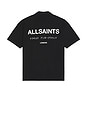 view 1 of 3 Underground Polo Shirt in Jet Black