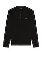 view 1 of 3 Brace Henley in Jet Black