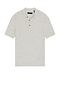 view 1 of 5 Aubrey Polo Shirt in Light Grey