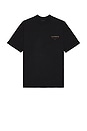 view 2 of 4 Underground Crew Neck Tee in Jet Black & Snake