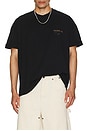 view 3 of 4 Underground Crew Neck Tee in Jet Black & Snake