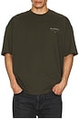 view 3 of 3 Underground Crew Neck Tee in Kombu Green