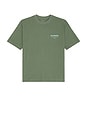 view 2 of 3 Underground Crew Neck Tee in Smokey Green