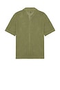 view 2 of 4 Munroe Button Down Shirt in Eden Green