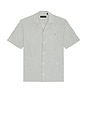 view 1 of 4 Felix Button Down Shirt in Machine Grey