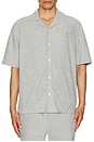 view 4 of 4 Felix Button Down Shirt in Machine Grey